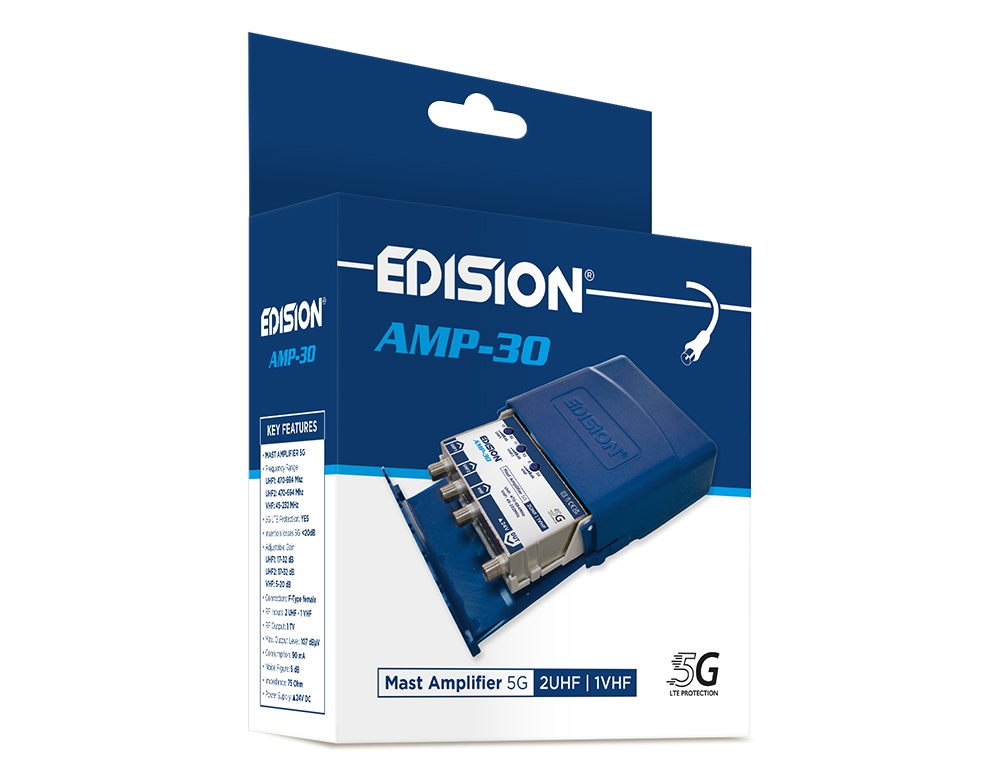 Edision amp 30 5G uhf1vhf