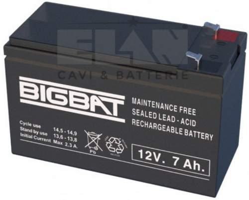 BIGBAT 12V 7Ah BIGBAT 12V 7Ah