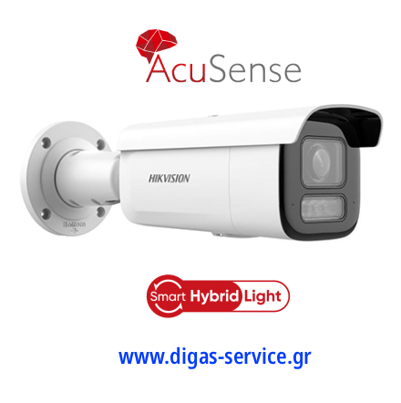Hikvision Bullet 4MP AcuSense Smart Hybrid Light 2.8-12mm