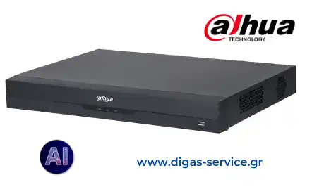Dahua NVR4232-EI Καταγραφικό IP 32 Καναλιών 4K 1U 2HDDs WizSense image Dahua NVR4232-EI Καταγραφικό IP 32 Καναλιών 4K 1U 2HDDs WizSense