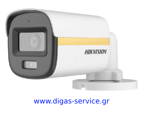 Hikvision DS-2CE10DF3T-LFS ColorVu Bullet Κάμερα 1080p Hikvision DS-2CE10DF3T-LFS ColorVu Bullet Κάμερα 1080p
