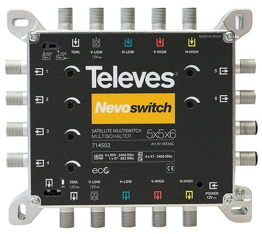 &Pi;&omicron;&lambda;&upsilon;&delta;&iota;&alpha;&kappa;ό&pi;&tau;&eta;&sigmaf; Multiswitch televes 714502