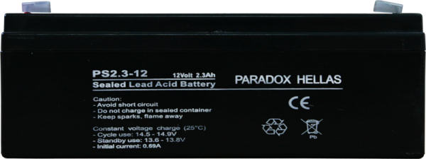 image battery 12v 2,3ah