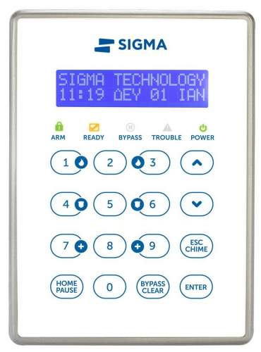 sigma aolus kp Πληκτρολόγιο 16 ζωνών sigma aolus kp